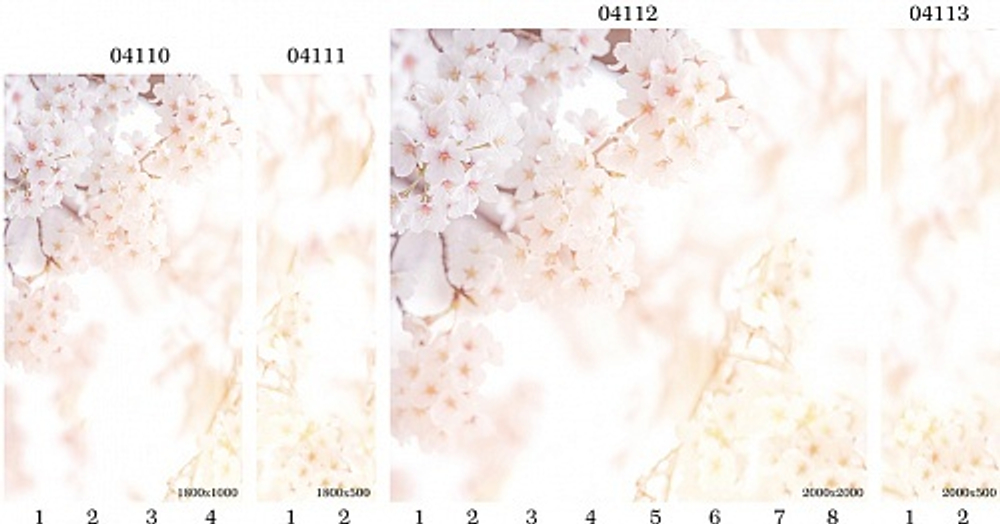 Потолочная панель 3D Panda Сакура