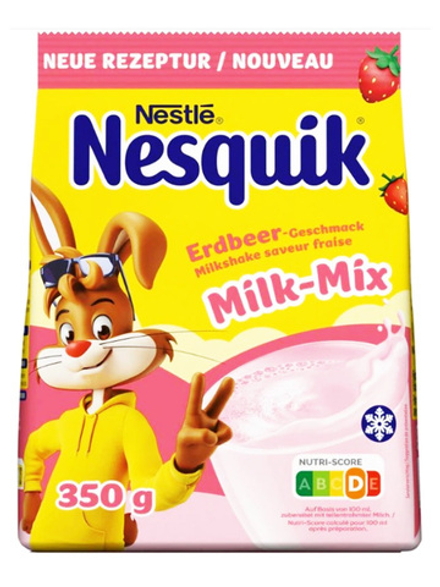 Растворимый напиток Nesquik со вкусом клубники, 350 г