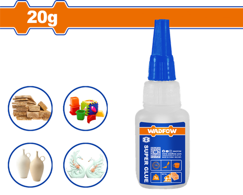 Супер клей 20 г (12/144) WADFOW WGX1K11
