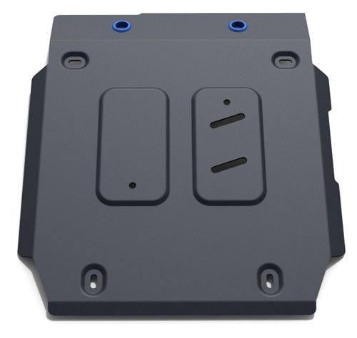 Защита КПП Rival для Suzuki Jimny IV (V - 1.5) 2019-н.в., сталь 3 мм, с крепежом, штампованная, 2111.5525.1.3