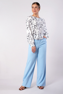 Блузка женская 4204ЛПА, графика #176Грк094204ЛПА