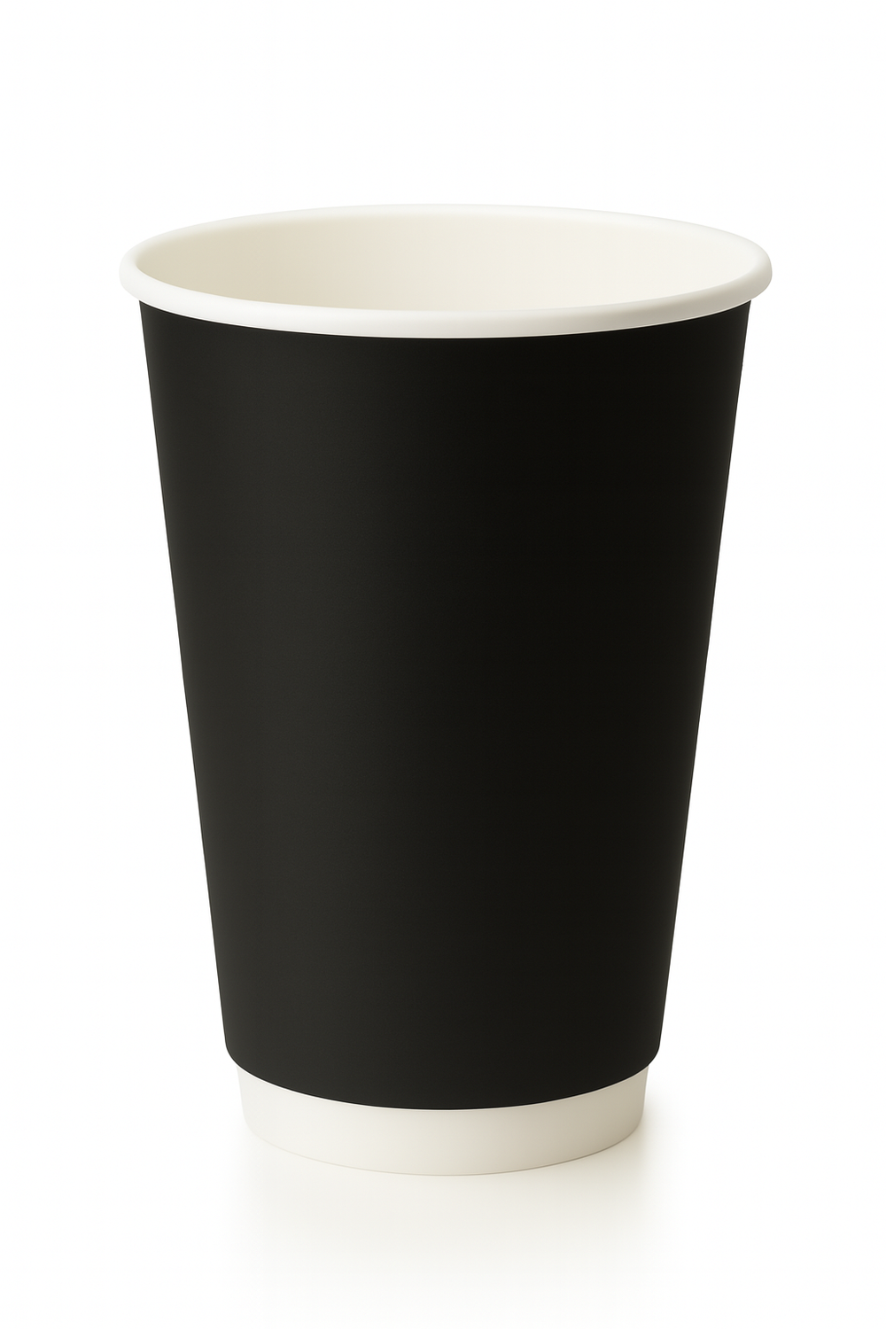 ПП Стакан 300 мл ЧЕРНЫЙ МАТОВЫЙ ДВУСЛОЙНЫЙ (20/400), шт