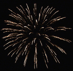 Фестивальные шары "Огни заката" калибр 2"