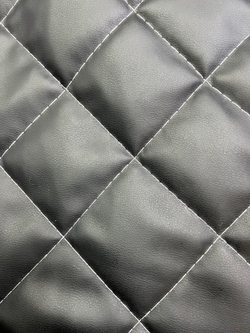 Коврик под рычаги КПП УАЗ 452, 3303 (белая нить ромб)