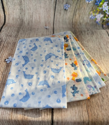 Набор ситцевых пеленок (5 штук) 80*120 (Людин А.В.)