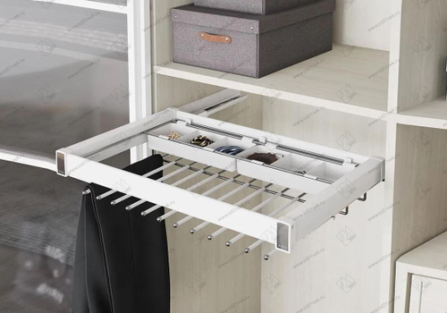 S-6713-W Брючница с органайзером для аксессуаров в базу 800 мм, Starax, (760-790х475х125 мм), направ