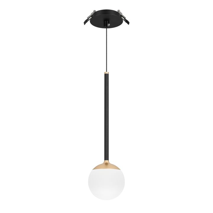 Светильник SP-BEADS-HANG-BUILT-T-R100-8W Warm3000 (BK-GD, 180 deg, 230V) Arlight 056420