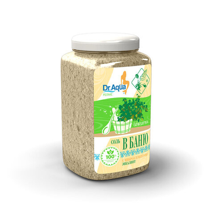 Соль морская аромат  Эвкалипт 750гр