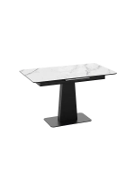 Стол кухонный Черный муар мрамор 120(150)х80х77 см