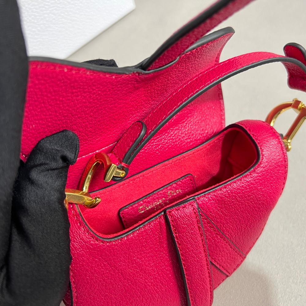 Christian Dior Saddle Bag Micro 14 cm