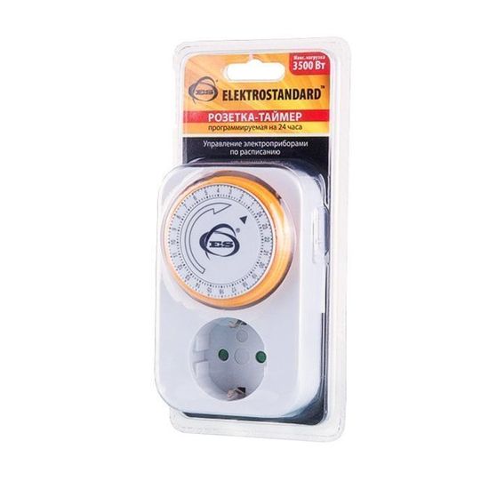 Розетка-таймер Elektrostandart ТМН-М-1