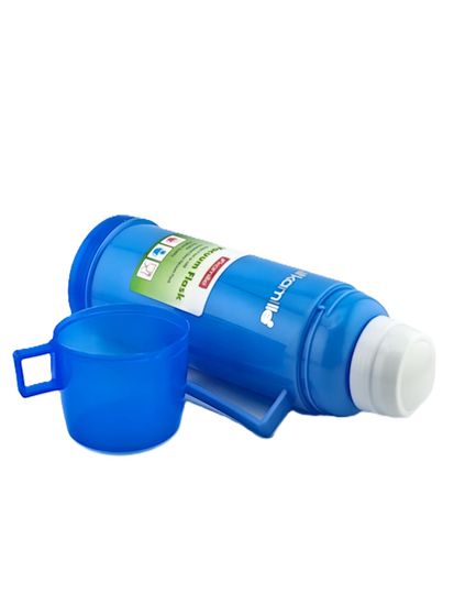 Термос 450 мл. со стеклянной колбой Kamille KM 2070 пластиковый корпус