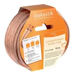 Inakustik Star LS-Reels, 2 x 1.5 mm2, 10 m