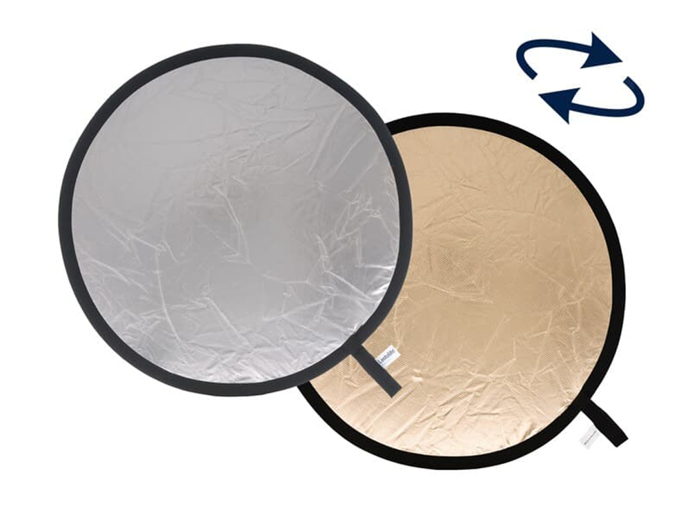 Отражатель Lastolite LL LR3036 30" Sunfire/Silver 75см мягкое золото/серебро