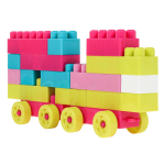 Конструктор блочный 100 элементов, сумка 5549