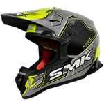 Шлем SMK ALLTERRA MAVERIX, цвет серый/желтый (L)