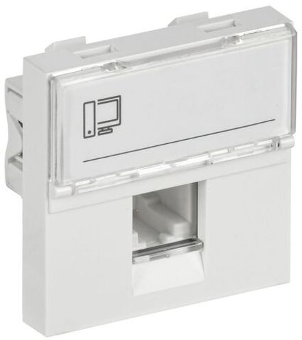 Розетка компьютерная 2мод. PRIMER RJ45 кат.6 РКИ-20-00-П-6 бел. IEK PR-KK40D-RI-0-2-1C06U-K01