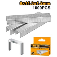 Скобы ТИП 53F 8х11.3х1,2мм INGCO STS0208