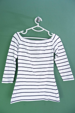 Футболка с рукавом 3/4, визуально на 40/42 размер