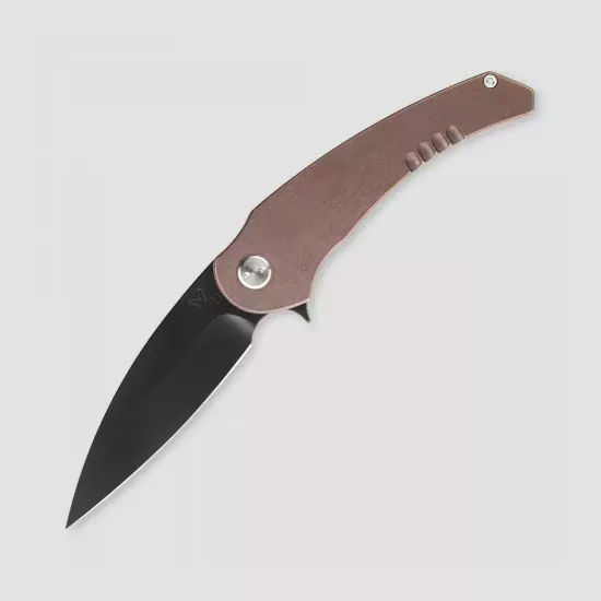 Складной нож скл Medford VIPER MF/VIPER PVD-Bronze c клинком из стали D2, рукоять титан