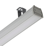 Светильник ДСП LED LIRA-38/OPAL-1200/IP54 (6500K, серый) с БАП на 3 часа LUXDATOR 36W 1250х87х80мм CSVT