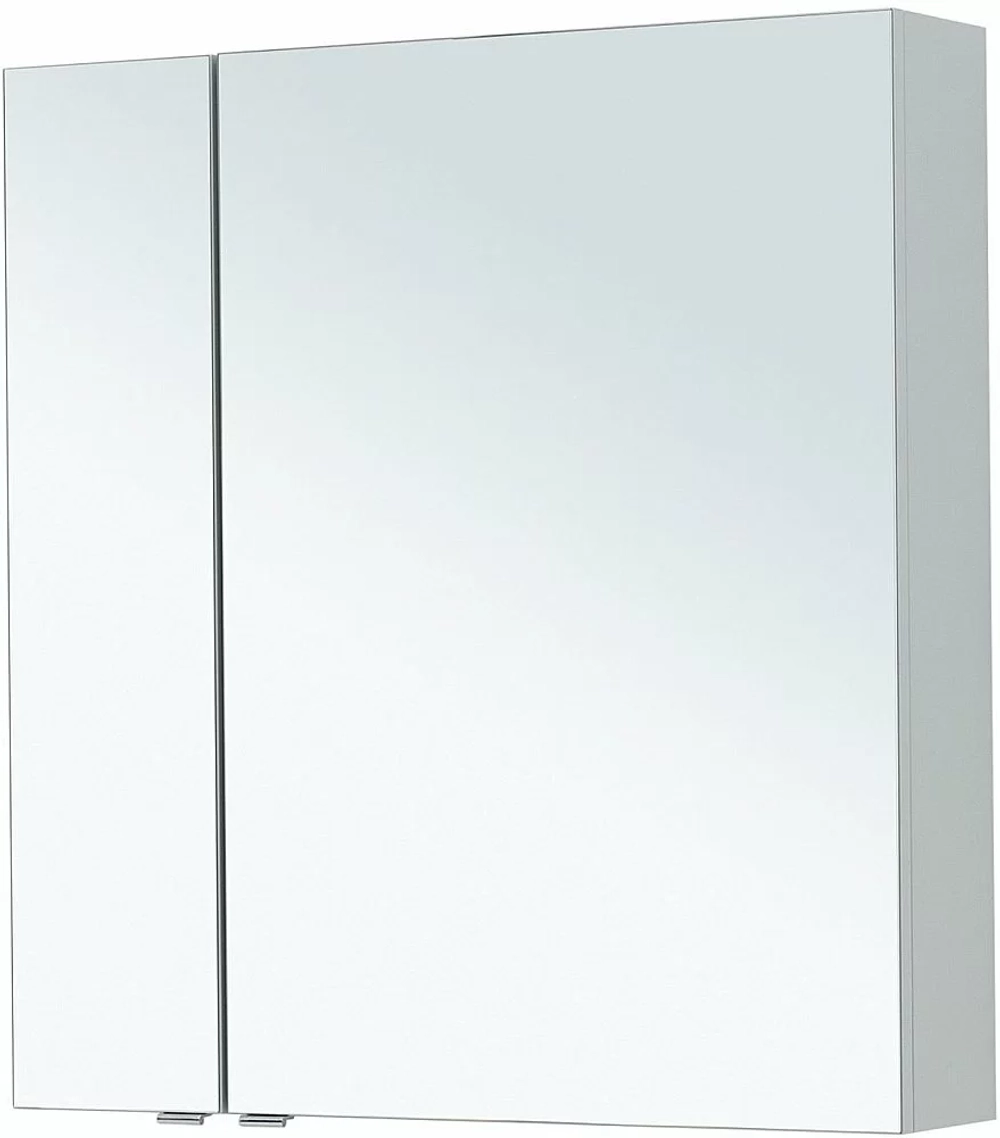Зеркальный шкаф Aquanet Алвита New 80 Серый
