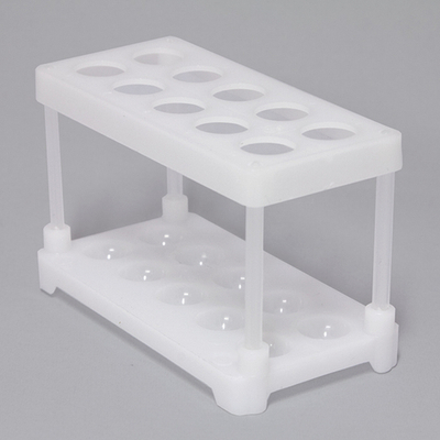 Штатив для пробирок 10 гнезд (полиэт.ШЛПП-10),1шт.
