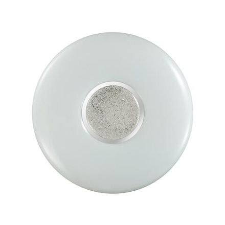 2074/DL PALE SN 000 Светильник пластик/белый/хром/прозрачный LED 48Вт 3000-6300K D410 IP43 пульт ДУ LAZANA