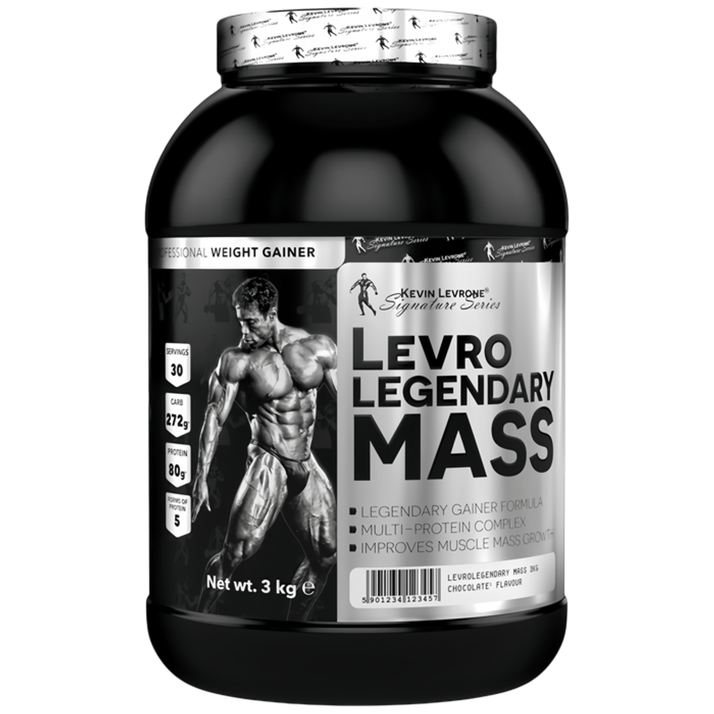 KEVIN LEVRONE Levro Legendary Mass 3 kg , Гейнер (Вкус шоколад)