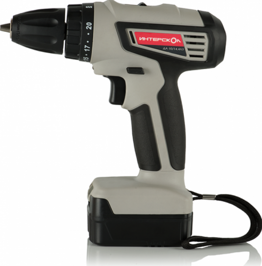 Аккумуляторный шуруповерт "ИНТЕРСКОЛ" ДА-10/14,4Л3