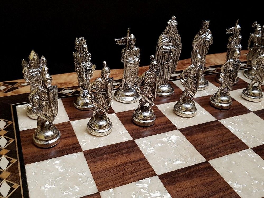 Шахматы "Сражение" клен антик (2619.MAZ) 7