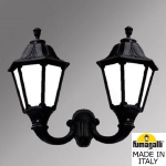 Уличный настенный светильник Fumagalli MIRRA/NOEMI E35.142.000.AYH27