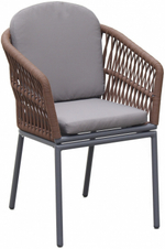 Кресло плетеное с подушками Favorita