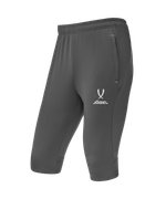 Брюки тренировочные с карманами JÖGEL PREMIER PerFormDRY 3/4 Training Pants, темно-серый