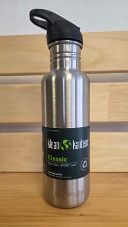 Бутылка Klean Kanteen Classic Flip Sport 27oz (800 мл) Brushed Stainless (небольшие потертости)