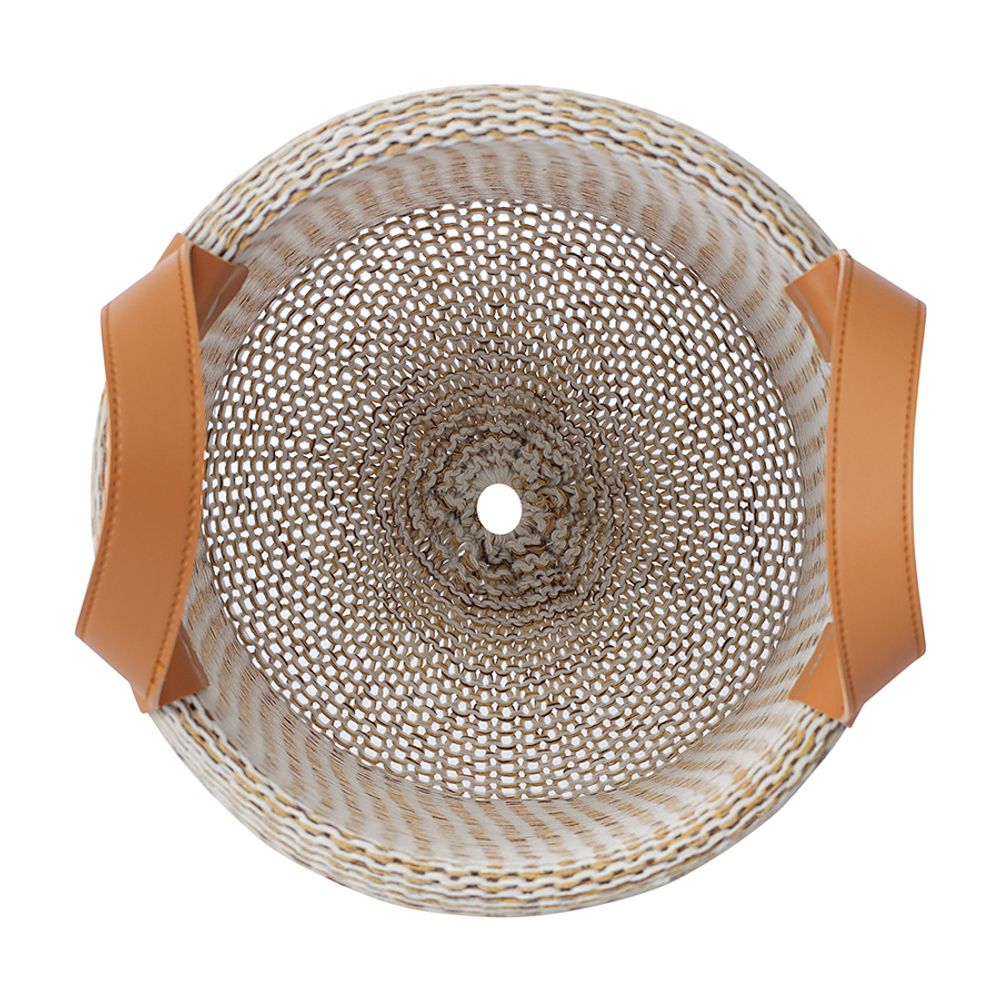 Корзина для хранения Sustainable collection, Ø22х23 см, бежевая