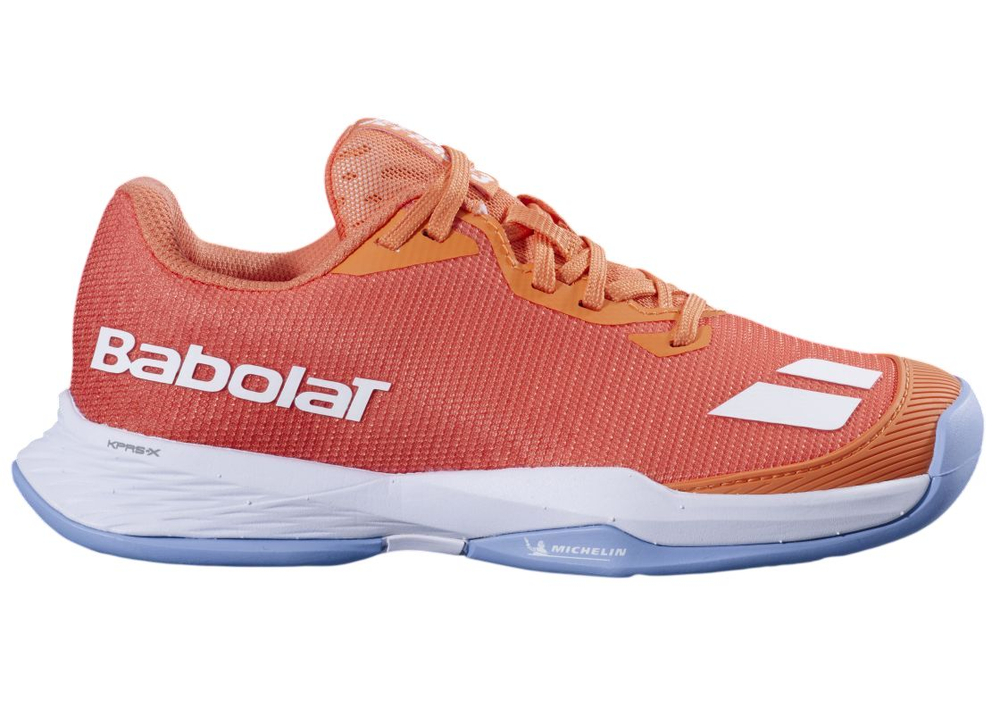Детские Кроссовки теннисные  Babolat Jet Mach 3 Junior All Court - melon