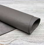 Poncho Lux Stone (1,3-1,5 мм), цв. Серый, натуральная кожа козы