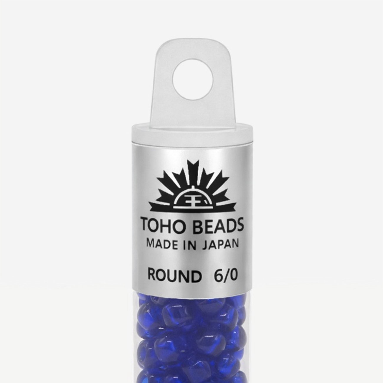 Японский бисер TOHO Round 6/0 (№8), прозрачный