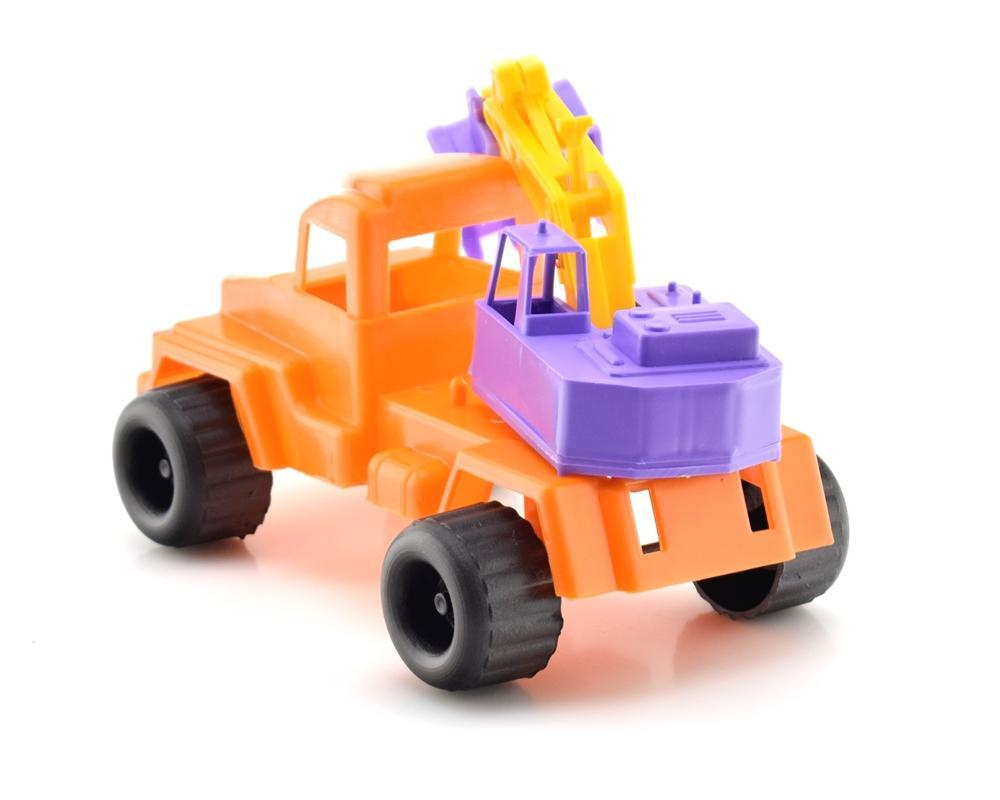 Автомобиль Экскаватор Буран, 21x12,5x11см (Максимус)