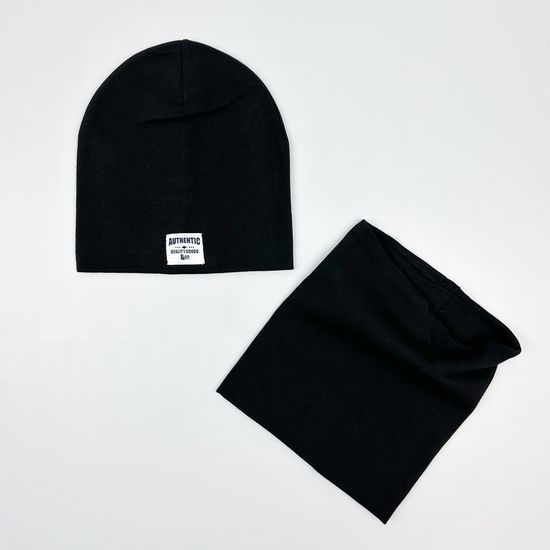 Комплект двухслойный (плотный), Черный