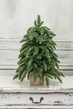 Искусственная настольная елка "Ренессанс" (Литая хвоя) 45 см/ 60 см / 90 см