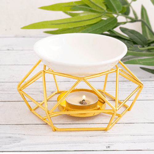 Аромалампа «Лофт Грани» 13×8 см, золото