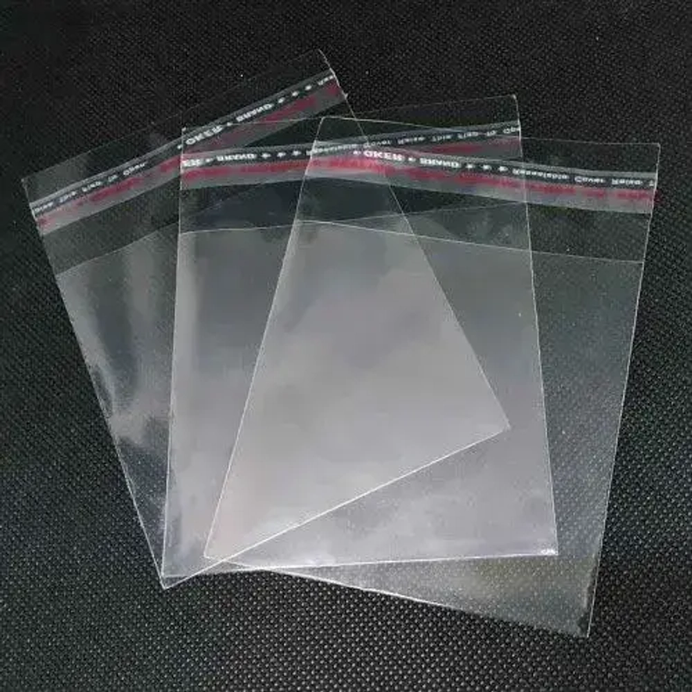 БОПП пакет упаковочный со скотч клапаном 50*60