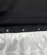 Юбка АБАЖУР | Черно-белый