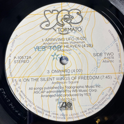 Винтажная виниловая пластинка LP Yes Tormato (Japan 1978) (Obi) Circus Of Heaven