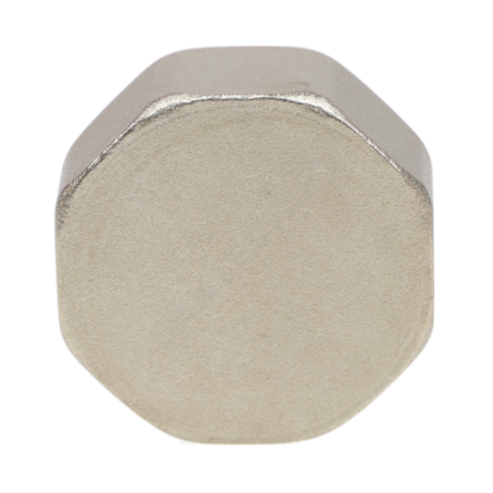 Заглушка латунь никель Ду 20 (3/4") ВР VALFEX VF.590.N.034