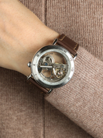 Часы скелетоны механические Power Dark YOURTIME