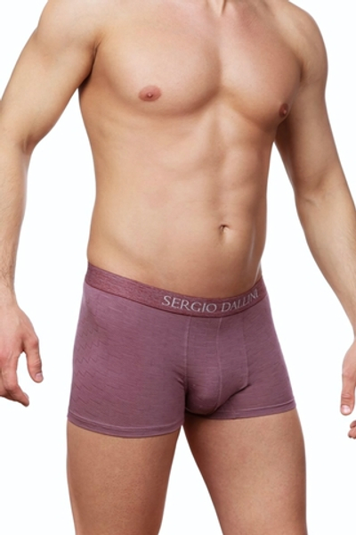 Классические трусы-боксеры из рибана (Размер: XL) (Цвет: темно-синий)