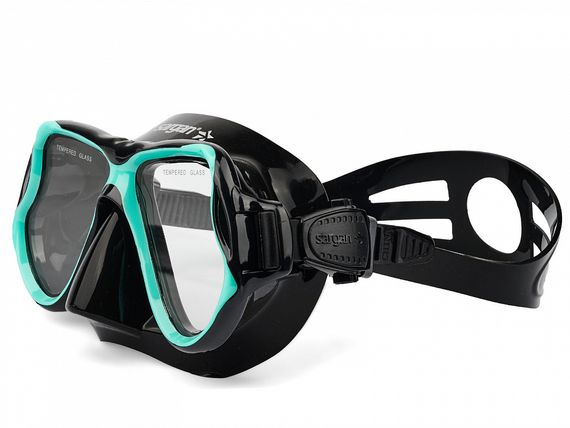 Маска Sargan Сонора черный/бирюзовый